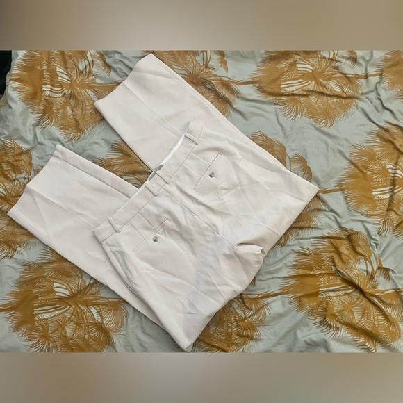 Babaton Agency pant 16 32.5” matte pearl? long - Picture 3 of 4